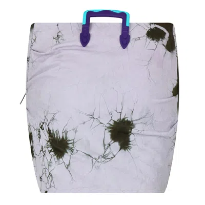 Off-white Leather Mini Skirt In Multi