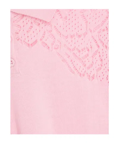 Maxco. Plain Colour Jumpers In Pink