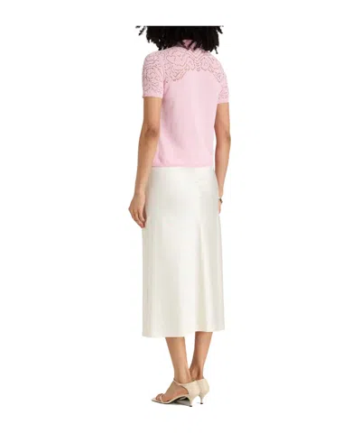 Maxco. Plain Colour Jumpers In Pink