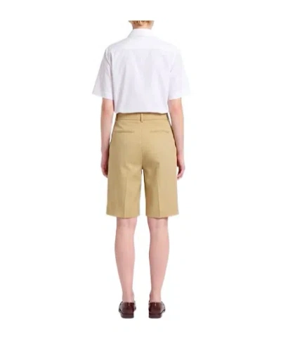 Sportmax Minimal Solid Shorts In Neutral