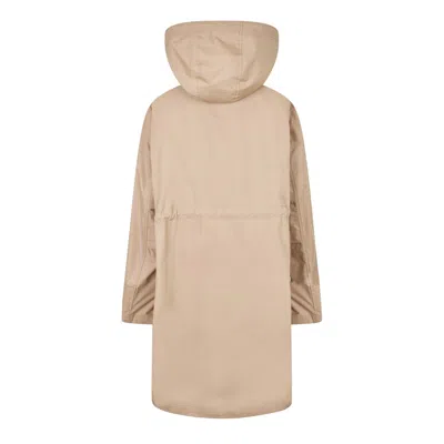 Moncler Two Piece Down Jacket In Neutral