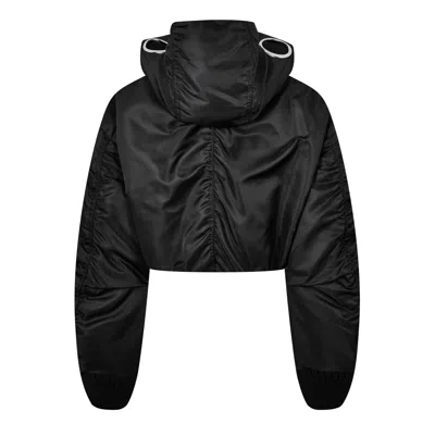 Moncler Short Down Jacket In Black