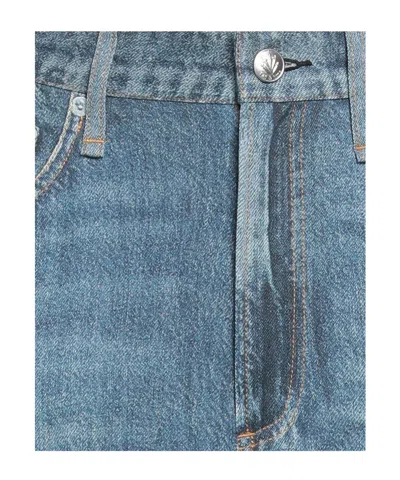 Rag & Bone Denim Pencil Skirt In Blue