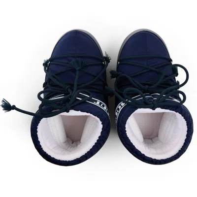 Moon Boot Icon Low Nylon Boots In Blue