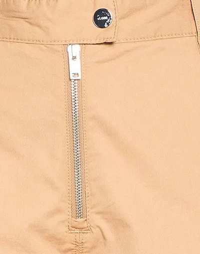 Ganni Minimalist Solid Color Cargo Pants In Neutral