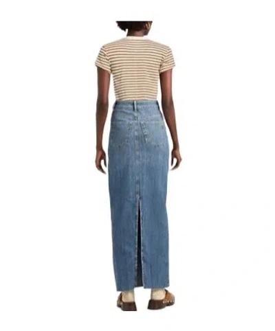 Rag & Bone Striped Printed Short-sleeve T-shirt In Multi