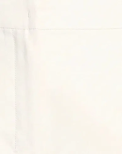 Max Mara Elastic Boot-shaped Pants In White