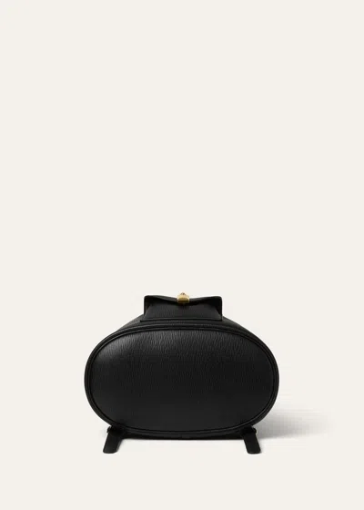 Loro Piana Extra Drawstring L27 Backpack In Black