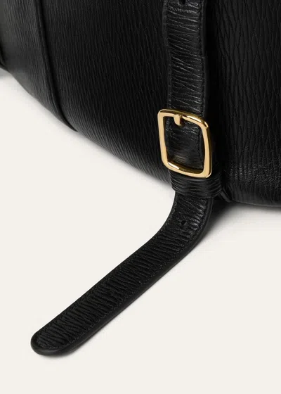 Loro Piana Extra Drawstring L27 Backpack In Black