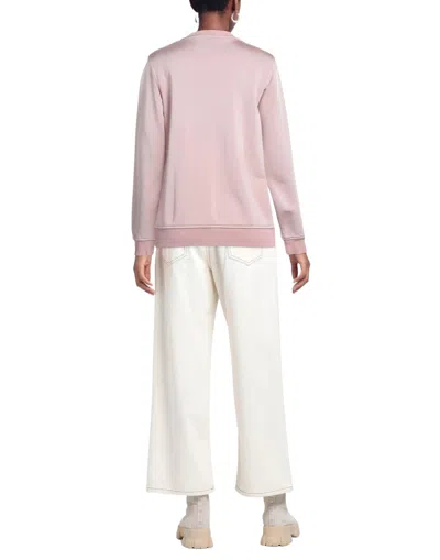 Diesel Solid Color Sweatshirt In Pink