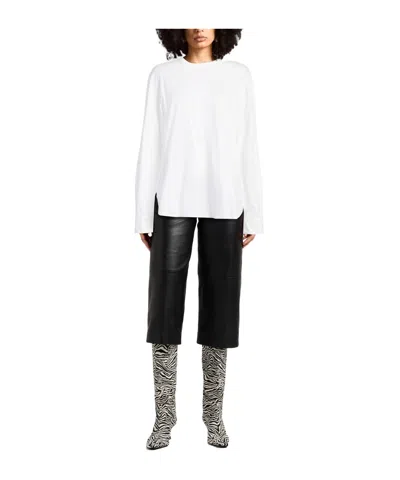 Marni Solid Color T-shirt In White