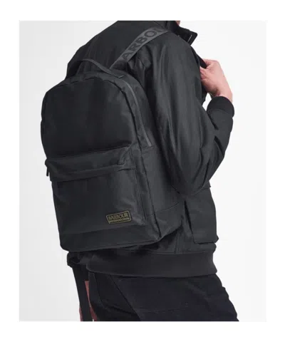 Barbour Knockhill Essential Backpack In Black