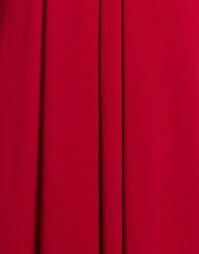 Max Mara Simple Flared Skirt In Red