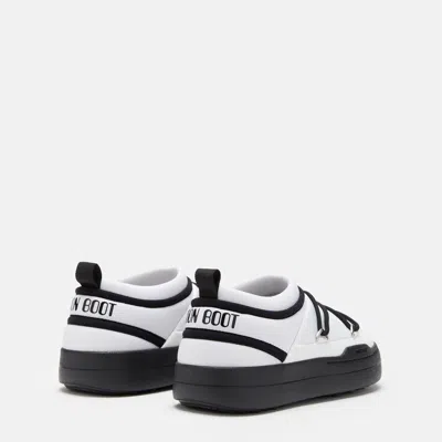 Moon Boot Park Icon Logo-print Sneakers In Black