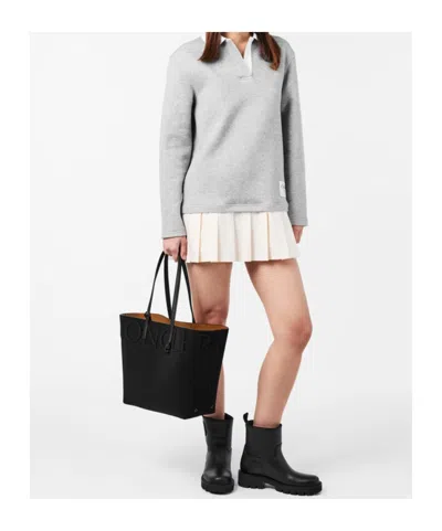 Moncler Kickstream Rain Boots In Black