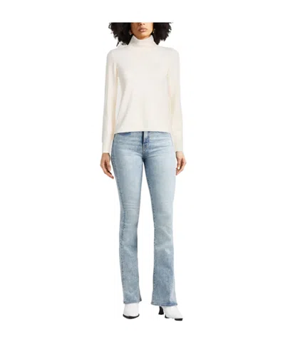 Max Mara Woman Turtleneck Ivory Size S Virgin Wool In Multi