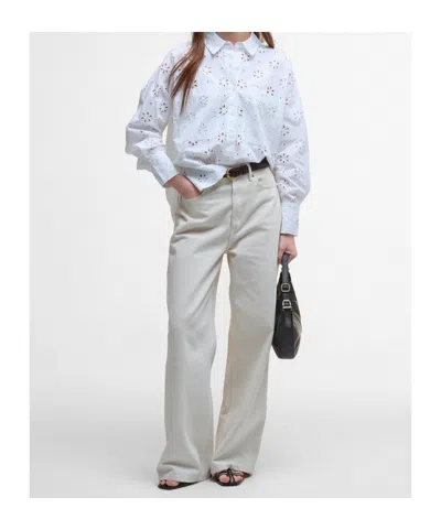 Barbour Melissa Shirt In White
