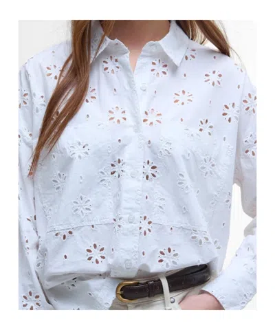Barbour Melissa Shirt In White