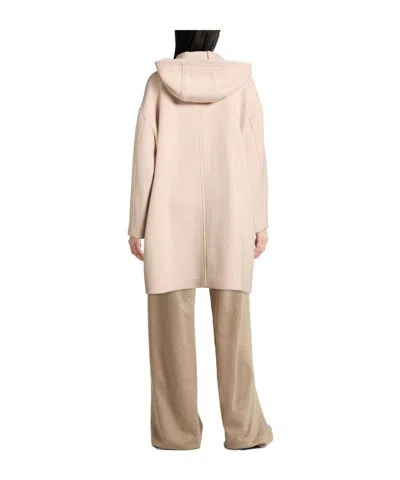 Maxco. Solid Color Duffle Coats In Pink