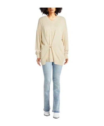 Isabel Marant Wool Knit Top In Neutral