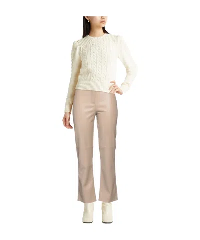 Max Mara Solid-color Bootcut Pants In Neutral