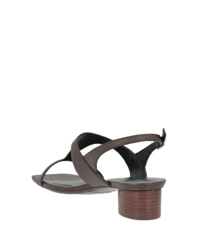 Maxco. One-strap Sandals In Brown