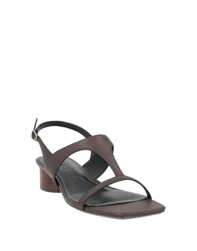Maxco. One-strap Sandals In Brown