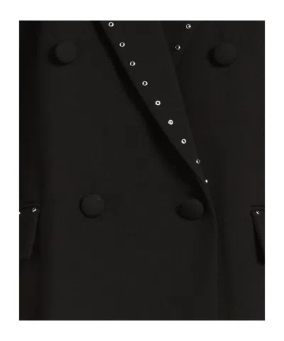 Rag & Bone Double-breasted Blazer In Black