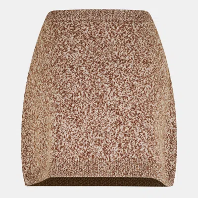 Versace Mini Skirts In Brown
