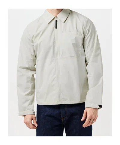 Rains Mito Overshirt In White