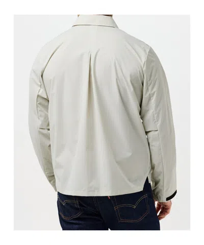 Rains Mito Overshirt In White