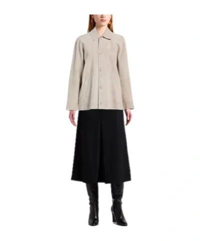 Maxco. Long-sleeve Jacket In Nude