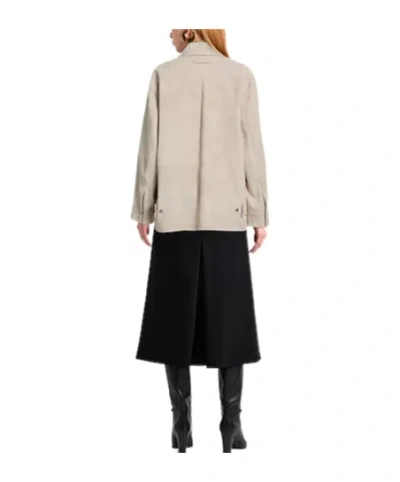 Maxco. Long-sleeve Jacket In Nude