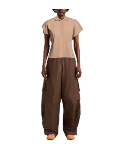 Maxco. Solid Color Short Sleeve T-shirt In Neutral