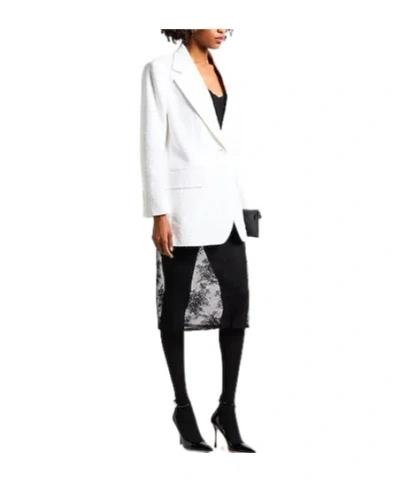 Dolce & Gabbana Single-breasted Blazer In White