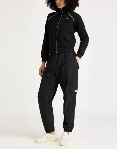 Tory Burch Chevron-patch Jacket In Black