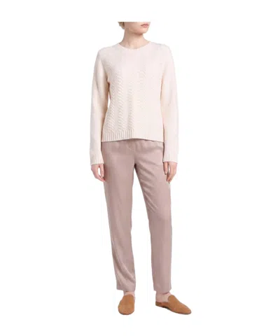 Max Mara Solid Color Jumpers In Pink