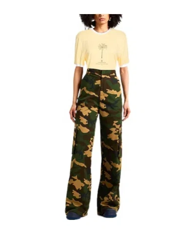 Jacquemus Printed T-shirt In Yellow