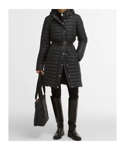 Barbour Quilted Cotton Clothing In Black