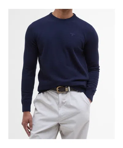 Barbour Essential Crew Neck Sweatshirt In Black