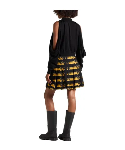 Burberry Mini Skirts In Black