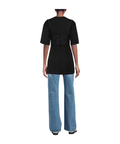 Dolce & Gabbana Solid Color T-shirts In Black