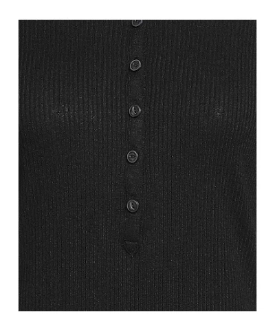 Rag & Bone Minimal Solid Knit Sweater In Black