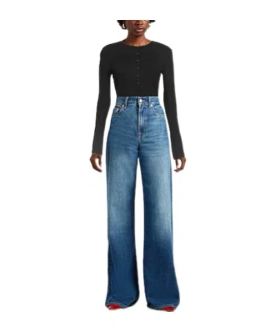 Rag & Bone Minimal Solid Knit Sweater In Black