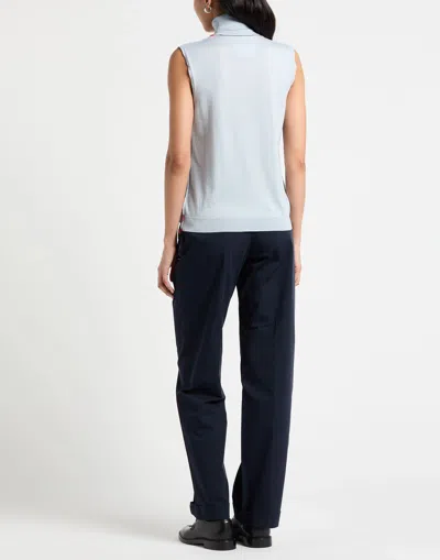 Maison Margiela Solid Wool Knit Vest In White