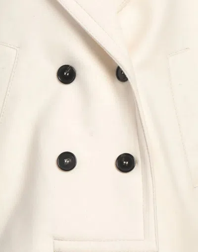 Maxco. Minimalist Woolen Coat In Neutral
