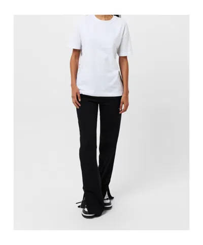 Off-white Diagonal Logo Joggers In Black