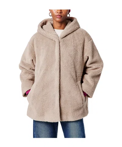 Weekend Max Mara Solid Color Coat In Nude