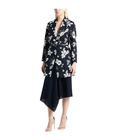 Max Mara Single Breasted Blazer In Blue