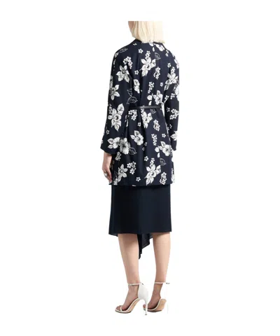 Max Mara Single Breasted Blazer In Blue